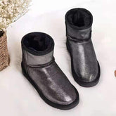 Lady Thick Plush Boots Women's Shoes Warm Shoes-BS01046-Veeddydropshipping